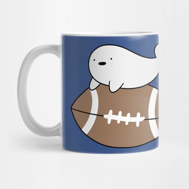 Little Seal and Football by saradaboru